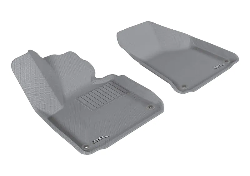 3D MAXpider 2006-2013 Audi A3 Kagu 1st Row Floormat - Gray