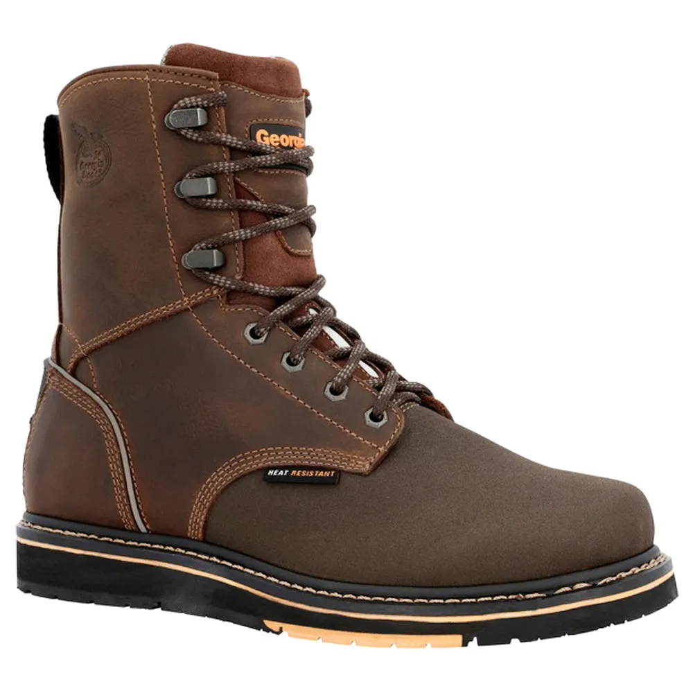 8 inch AMP LT Lace Up Work Boots