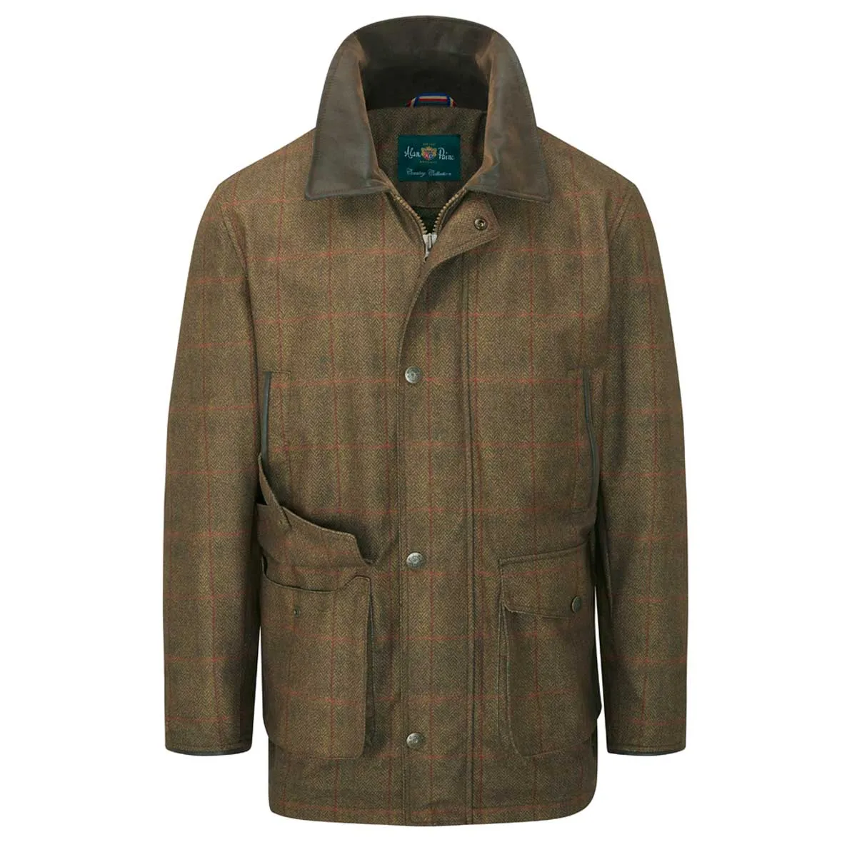 Alan Paine Didsmere Technical Tweed Men's Coat