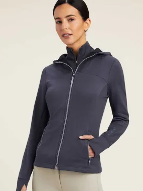 ARIAT Full Zip Hoodie - Womens - Ebony