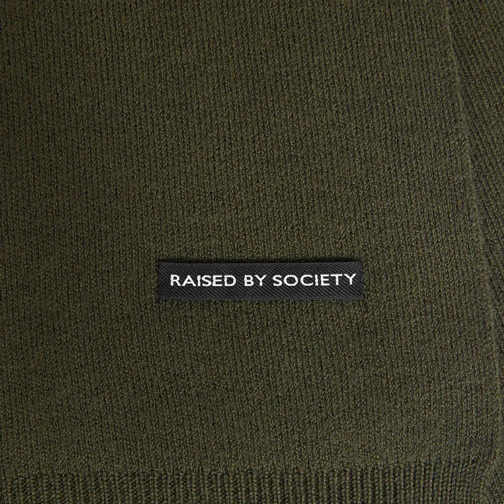 ARMY GREEN SCARF