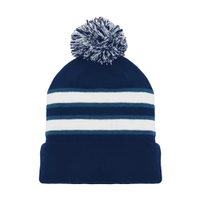 Athletic Knit (AK) A1830A-595 Adult Winnipeg Navy Hockey Toque/Beanie