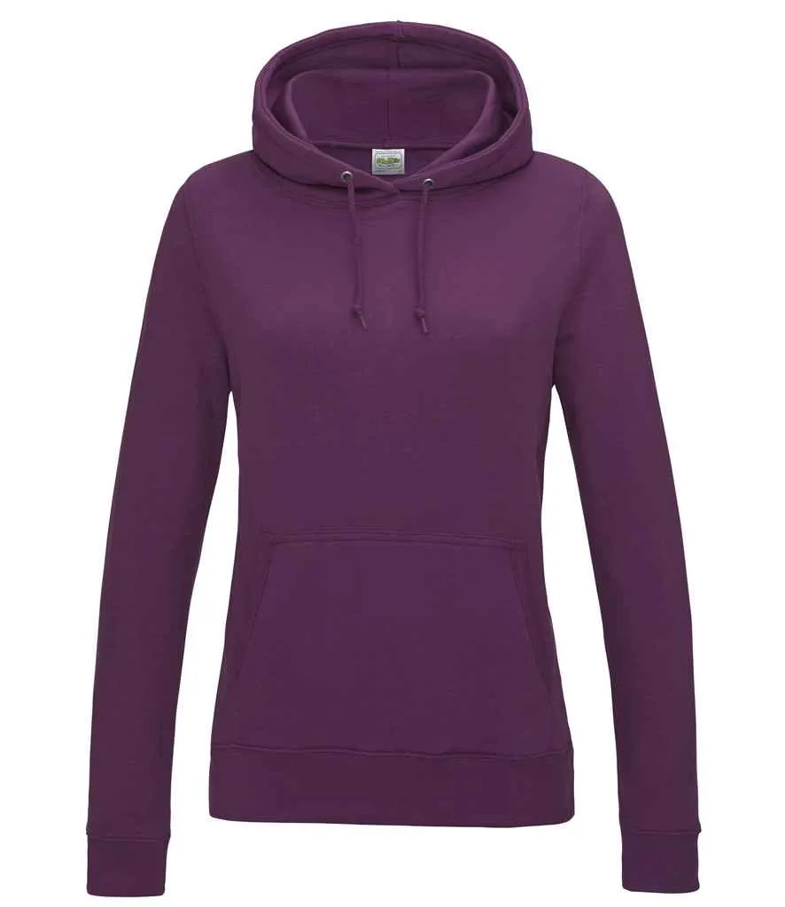 AWDis College Hoodie (Ladies) - Blue, Purple, Red