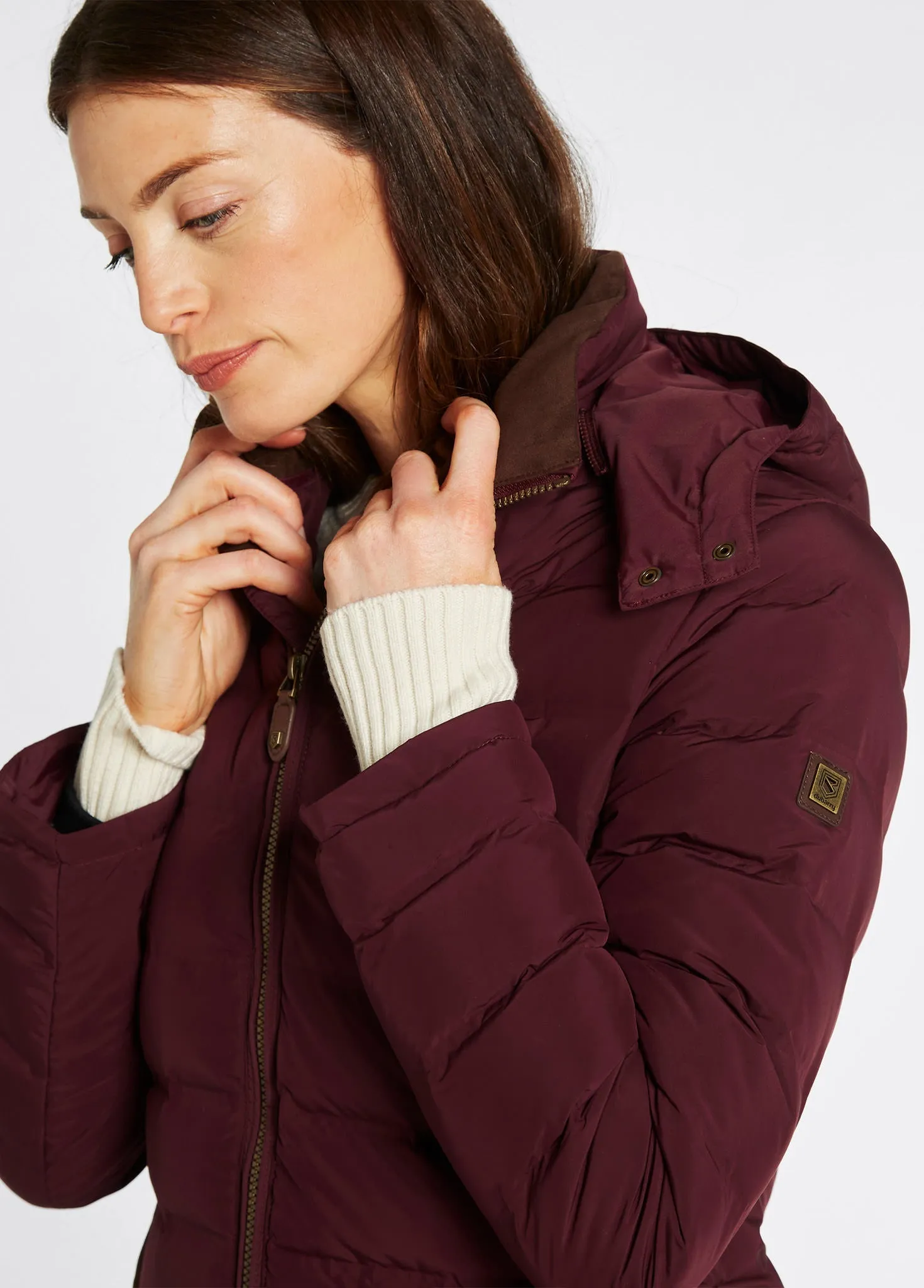 Ballybrophy Quilted Jacket - Ox Blood