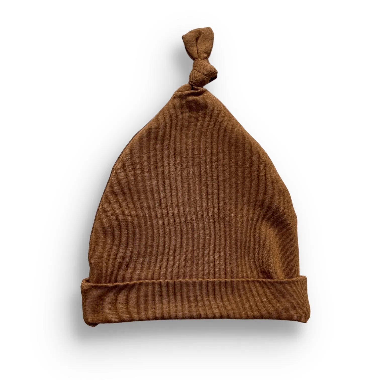 BAMBOO KNOT BEANIE- Caramel