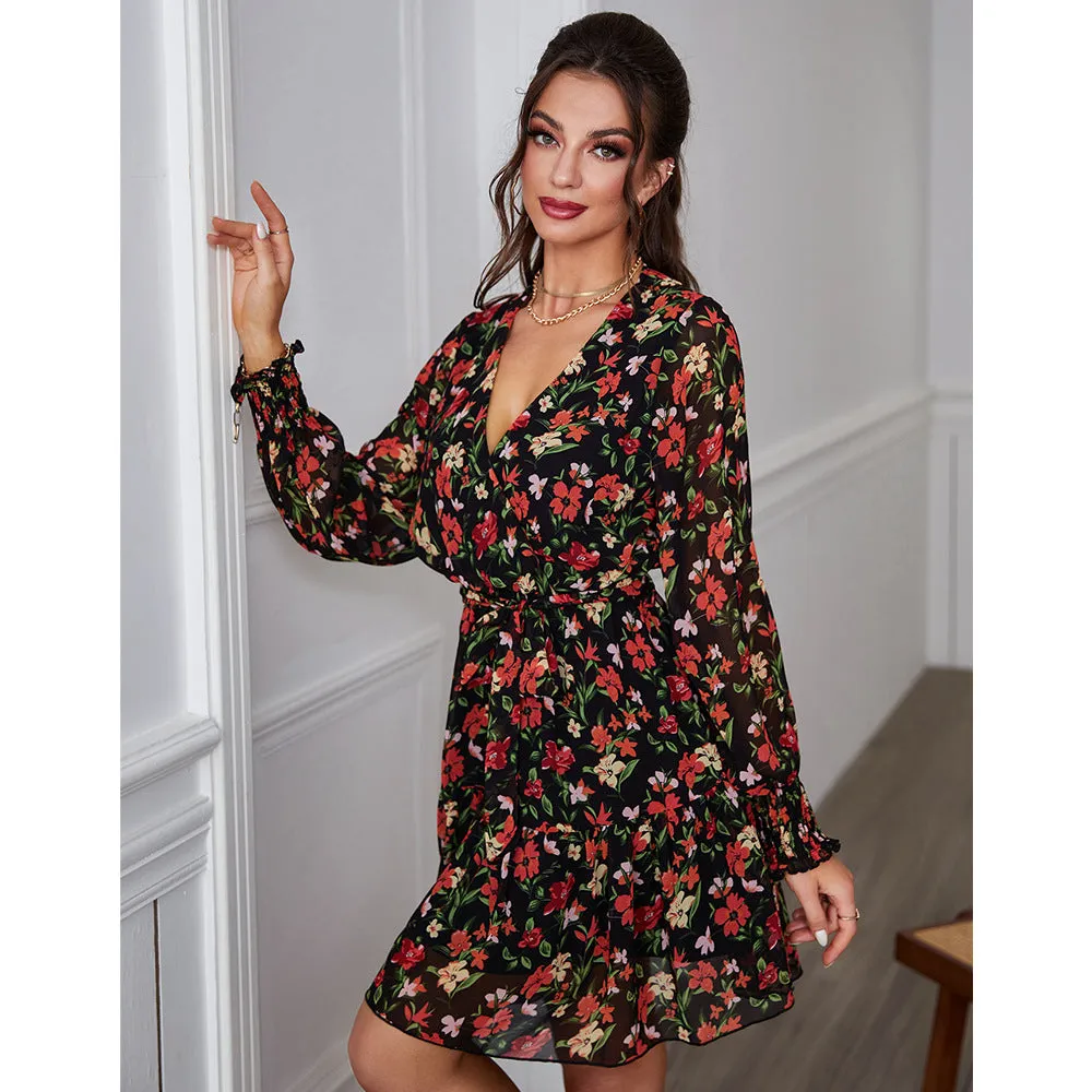 Bash Floral Tiered Babydoll Dress - FINAL SALE