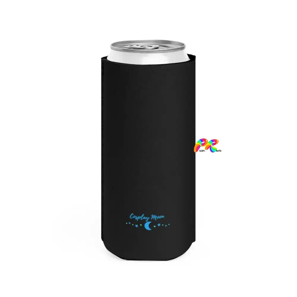 Beard and Beanie Slim Can Cooler