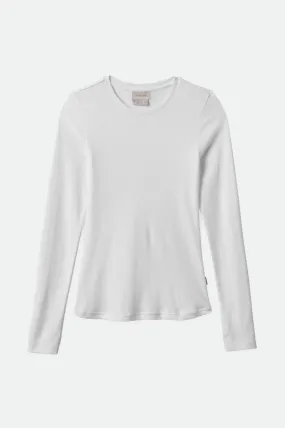 Betty L/S Tee - White