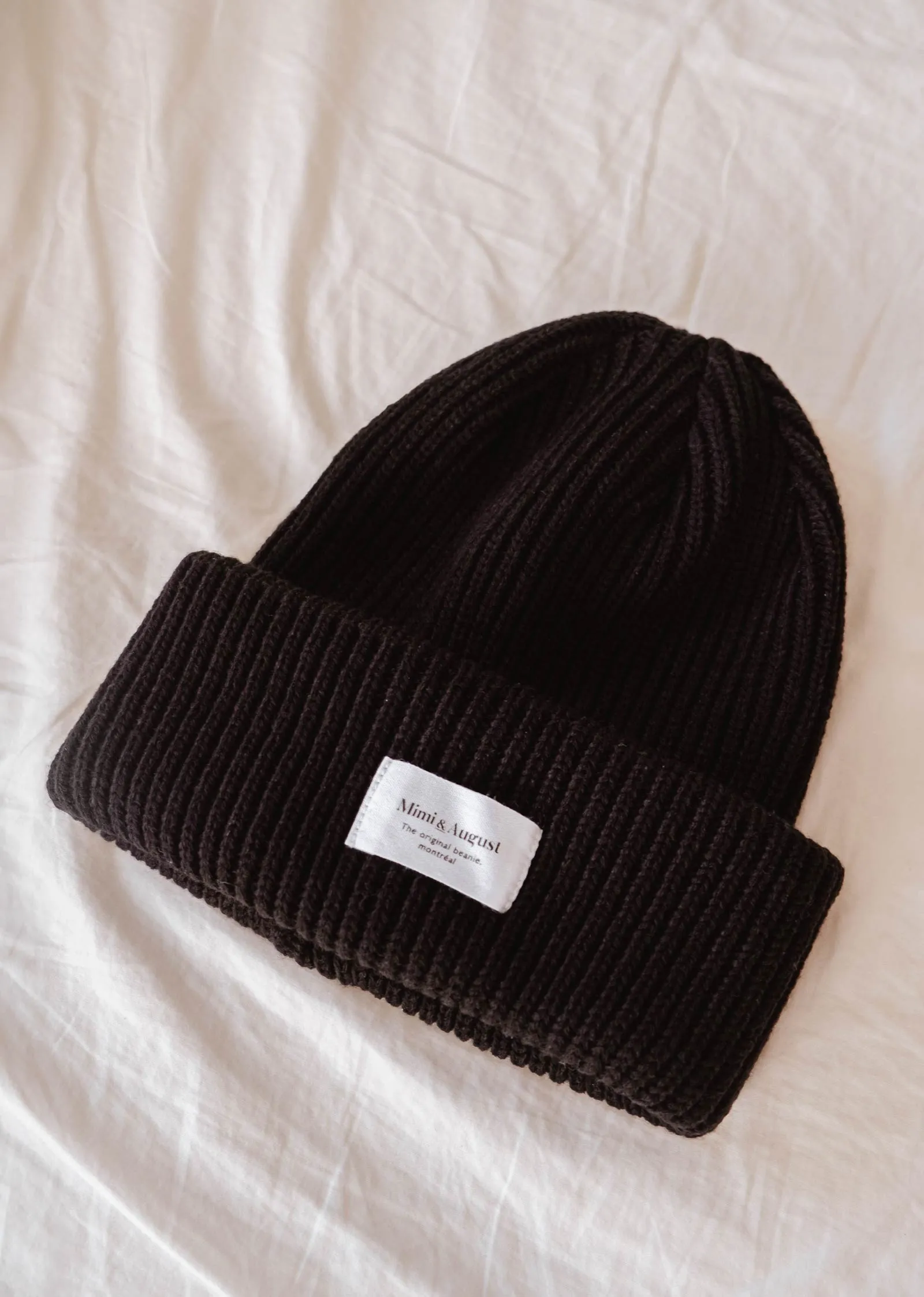 Black Snuggle Beanie