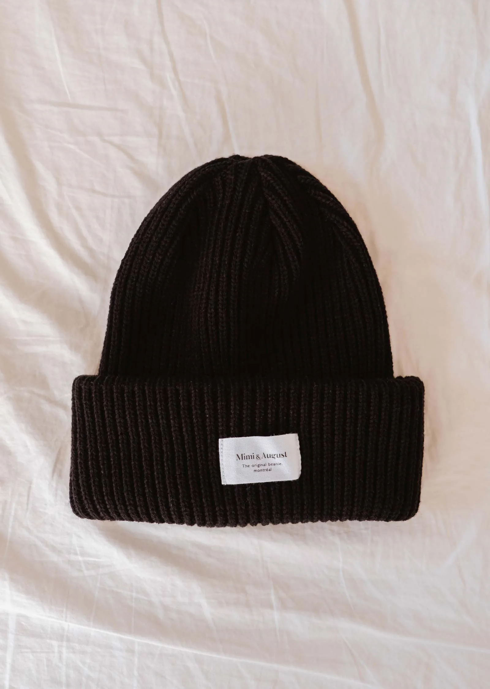 Black Snuggle Beanie