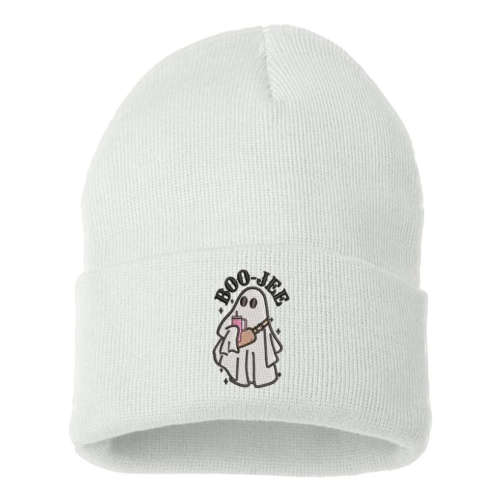 Boo-Jee Ghost Cuffed Beanie