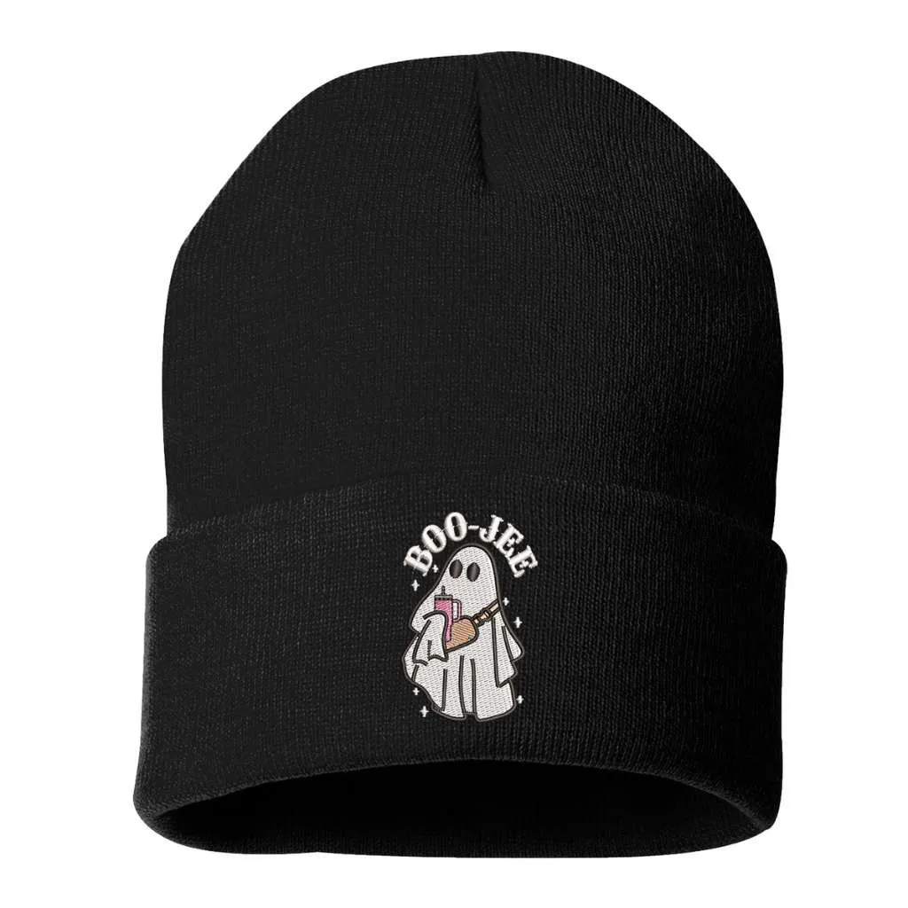 Boo-Jee Ghost Cuffed Beanie