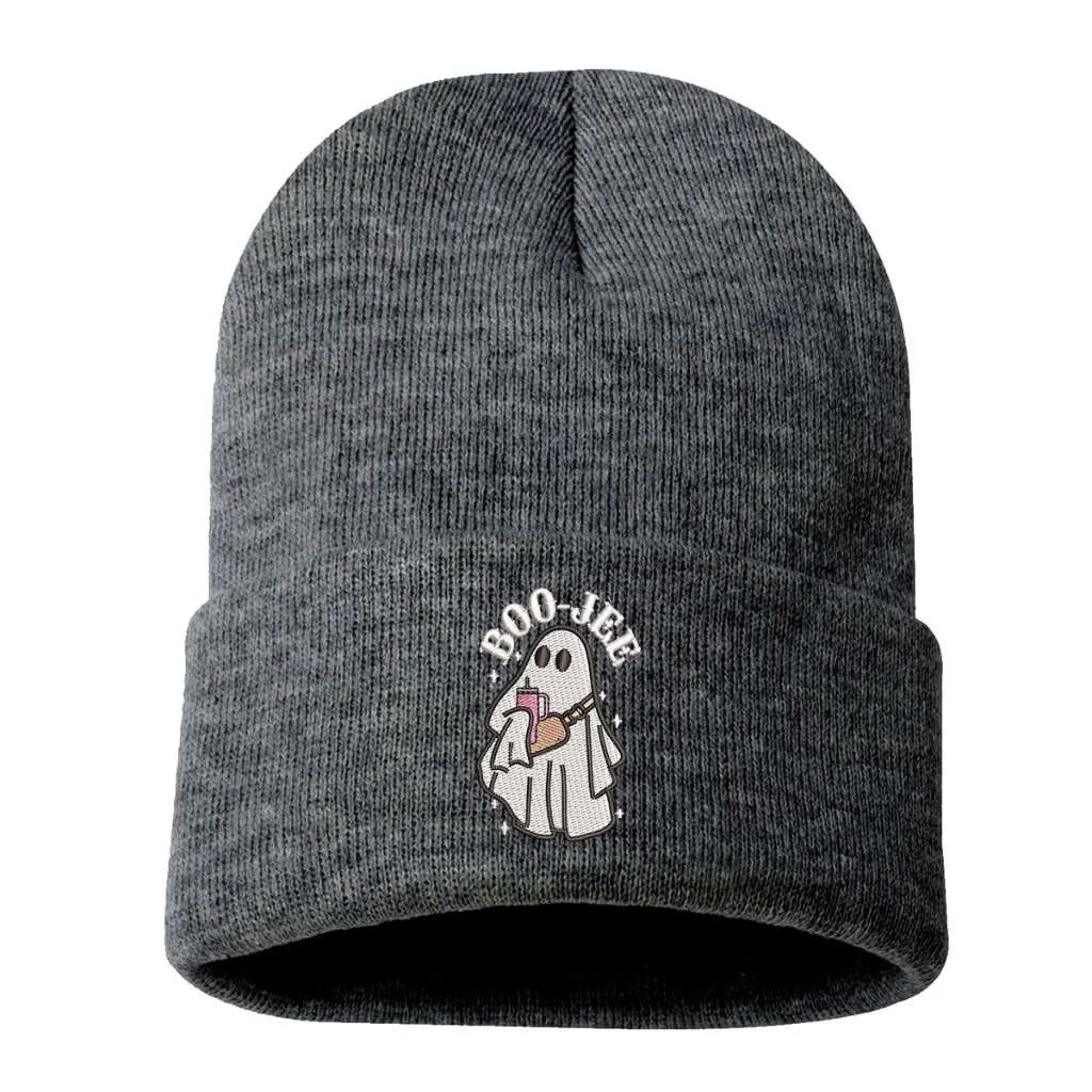 Boo-Jee Ghost Cuffed Beanie