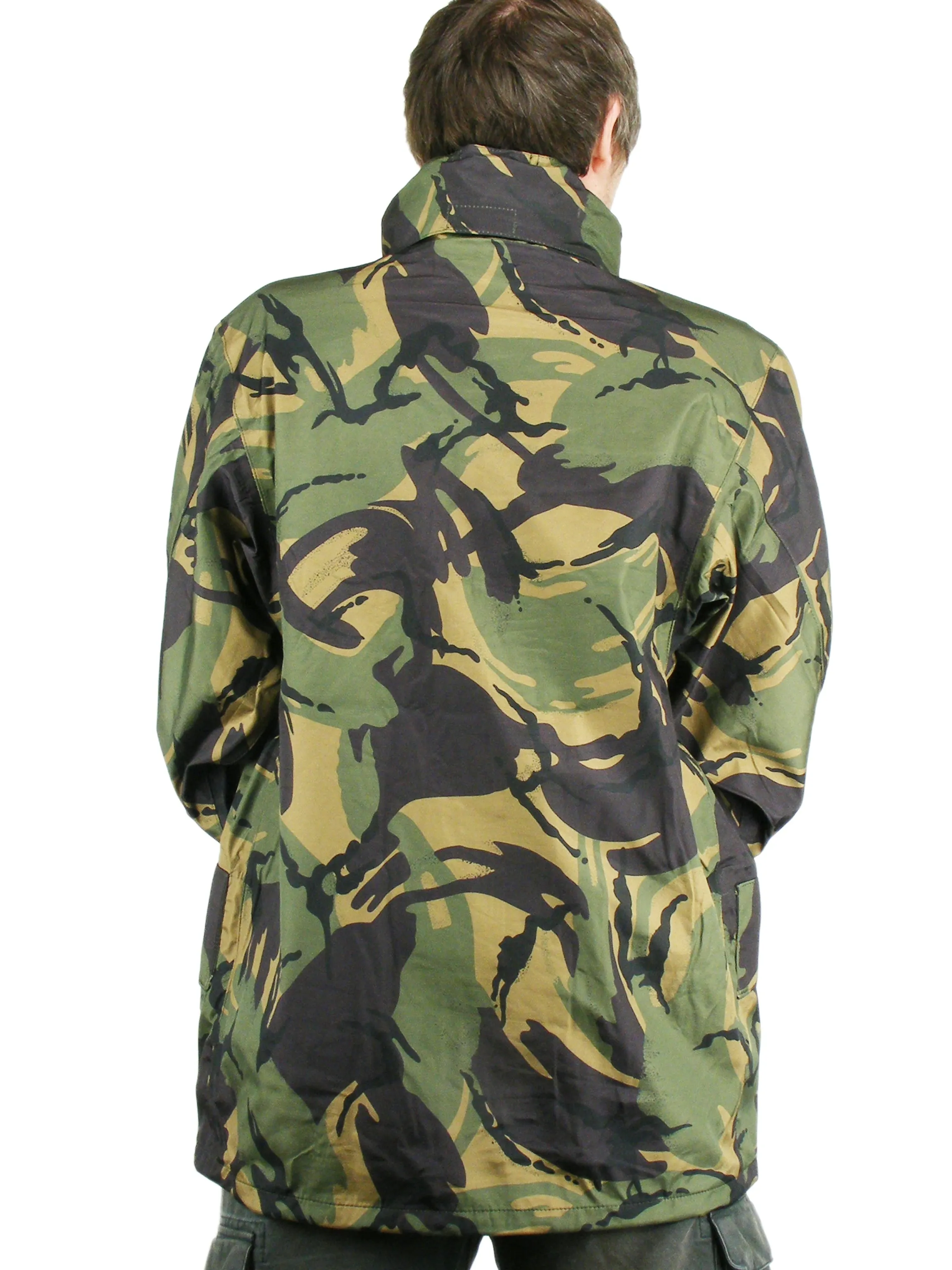 British Army Waterproof Jacket - DPM Woodland - with external pockets