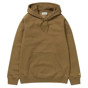 Carhartt WIP Chase Pullover Hoodie - Hamilton Brown