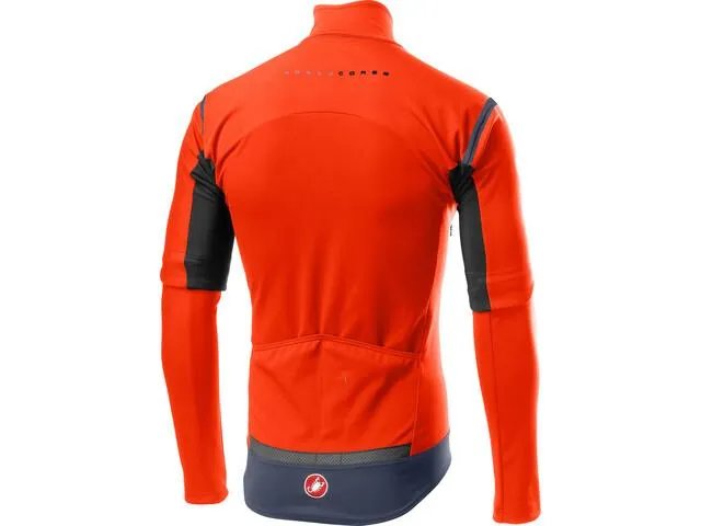 Castelli Perfetto RoS Convertible Jacket - Orange