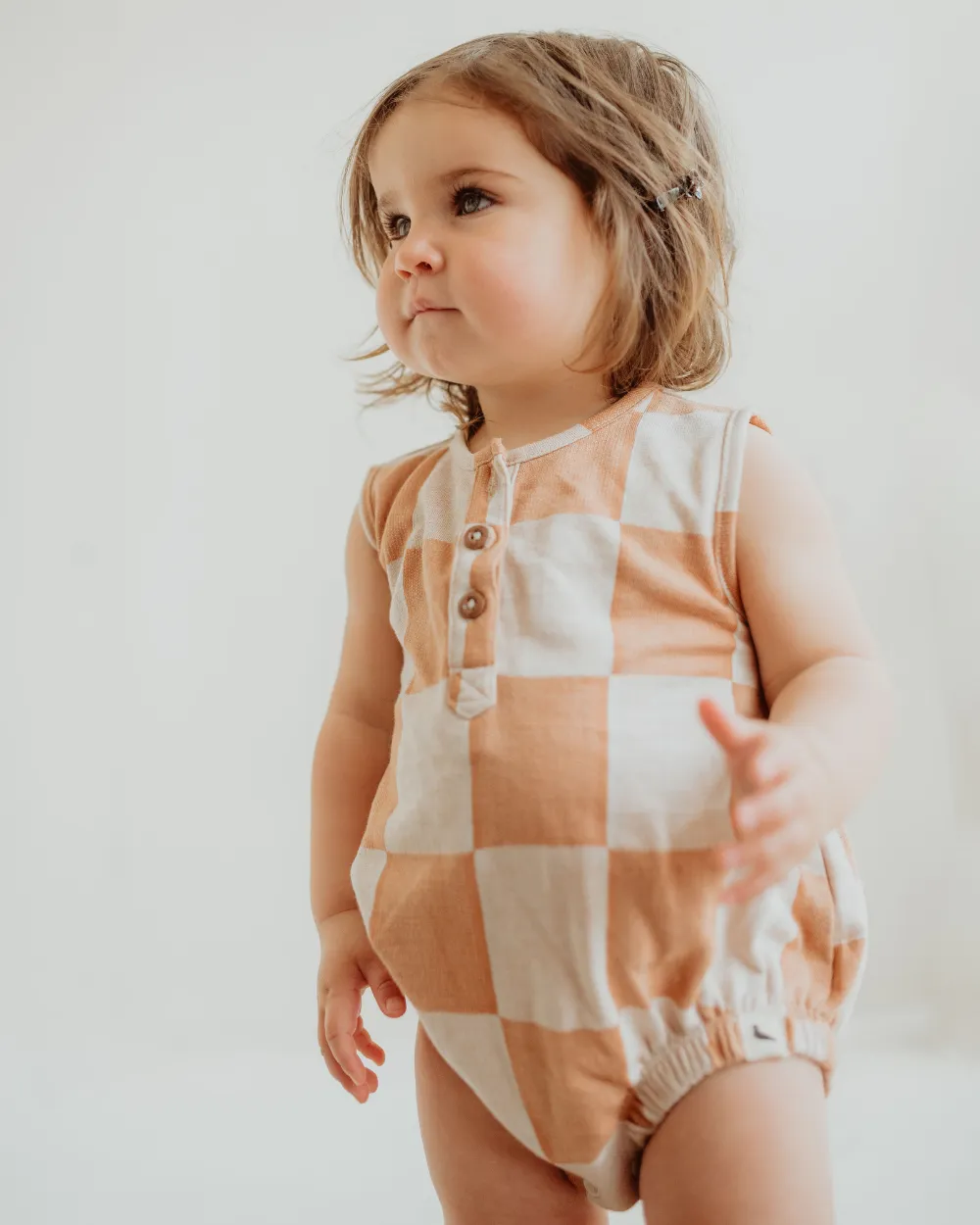 Chequer Bubble Romper