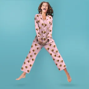 Custom Pajamas With Dog Face