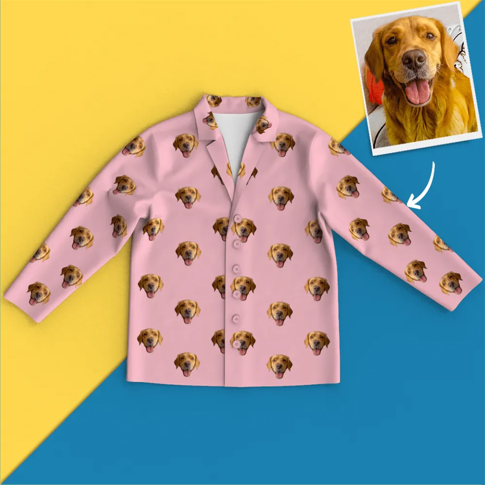 Custom Pajamas With Dog Face