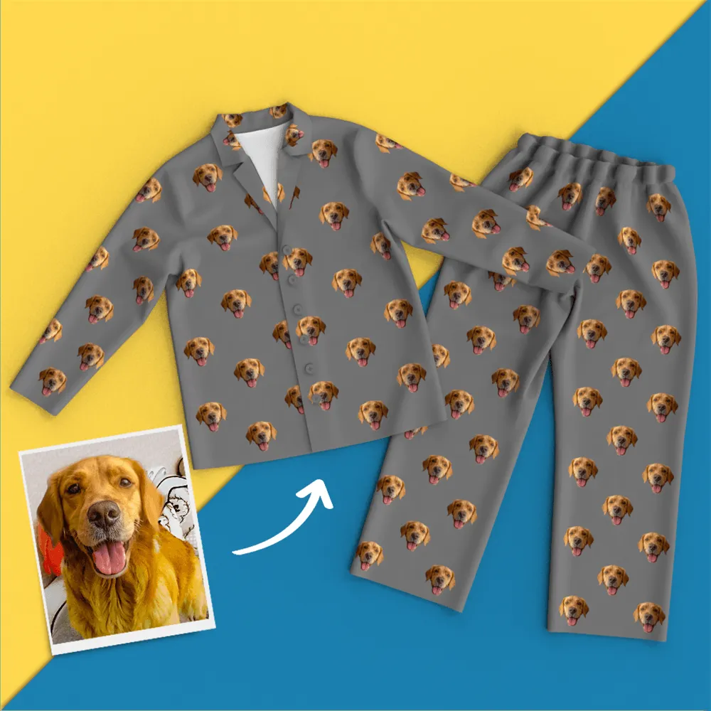 Custom Pajamas With Dog Face