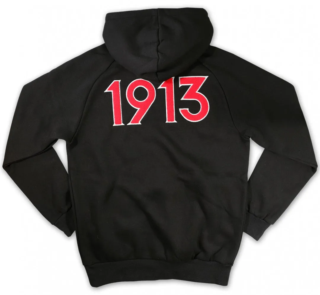 Delta Sigma Theta M6 Pullover Hoodie Black