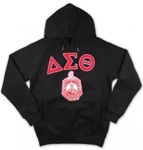 Delta Sigma Theta M6 Pullover Hoodie Black