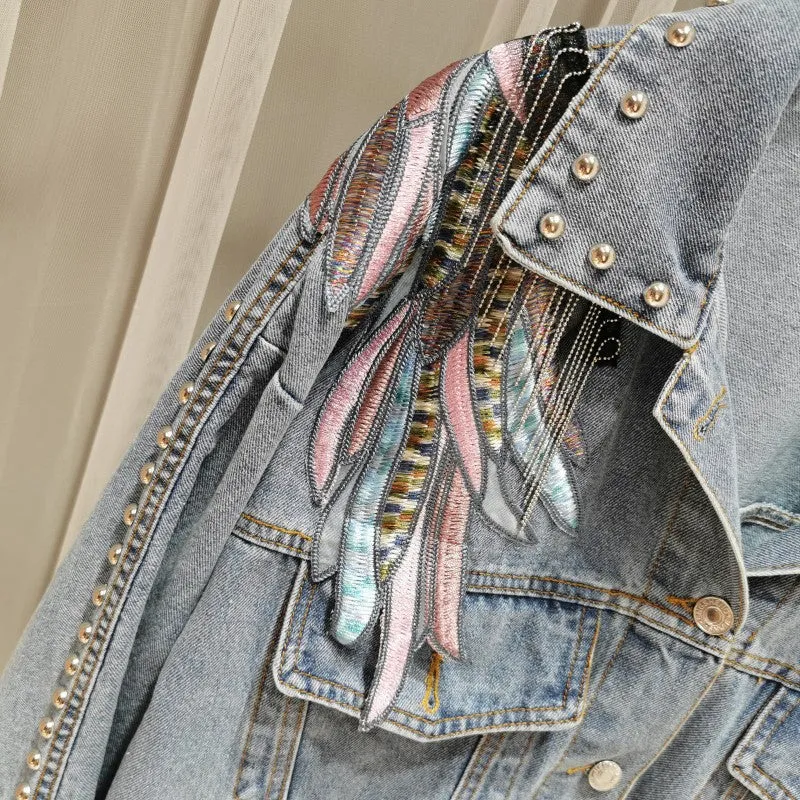 Denim Jacket Personality Versatile Casual