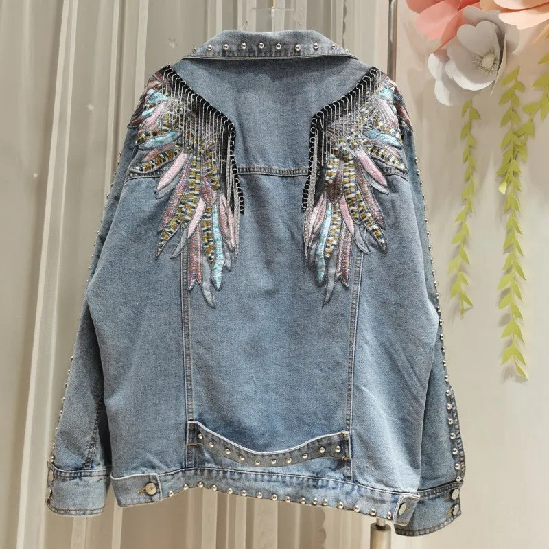 Denim Jacket Personality Versatile Casual