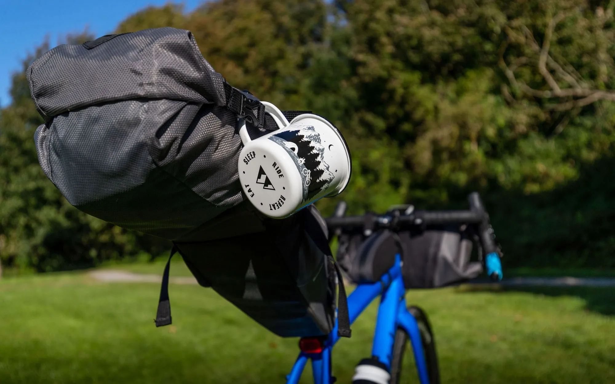 Enamel Bike Packing Mug 350ml