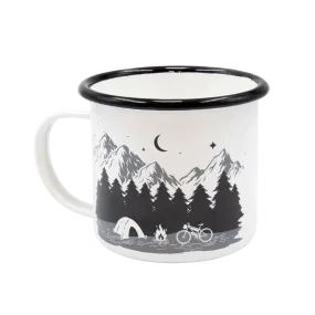 Enamel Bike Packing Mug 350ml