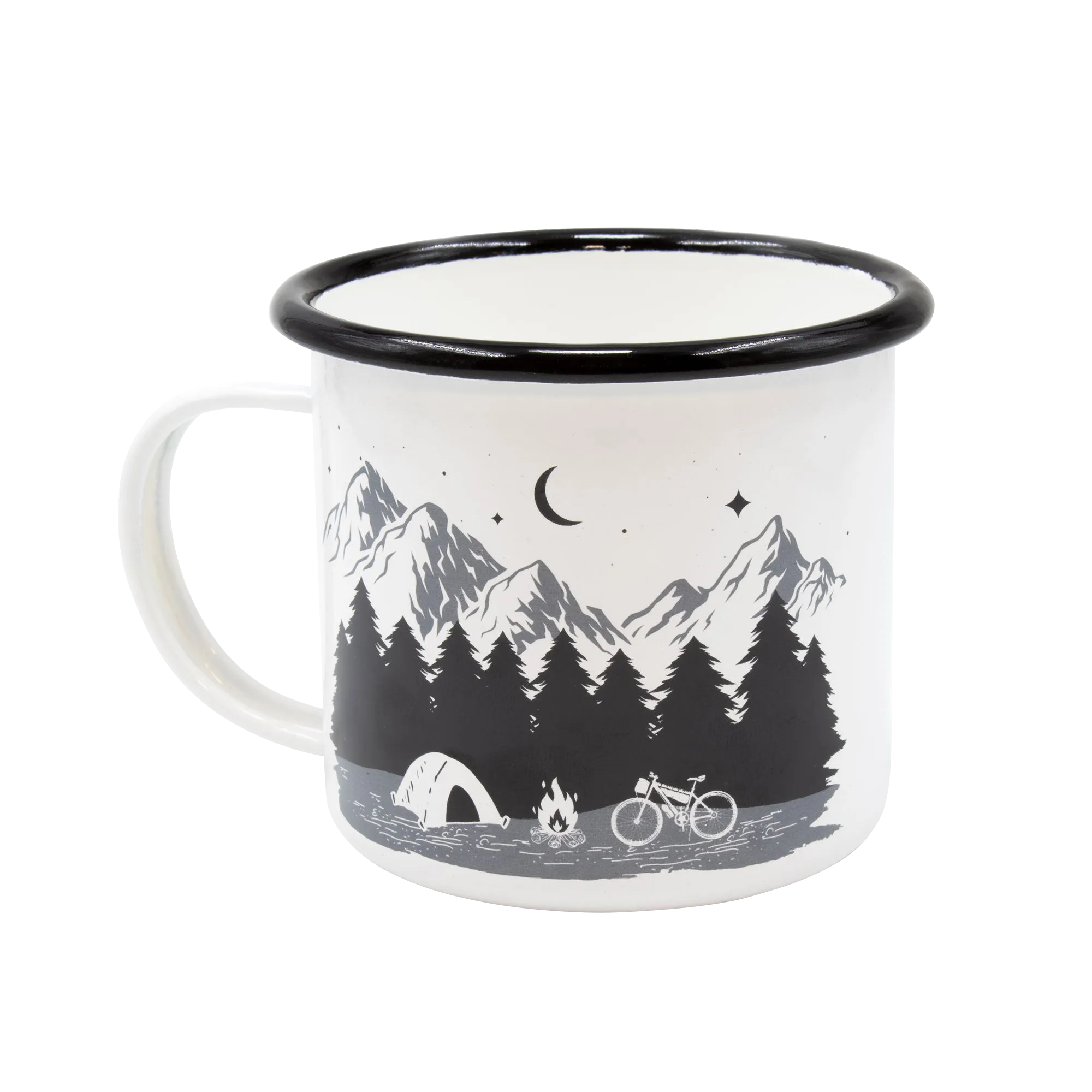 Enamel Bike Packing Mug 350ml