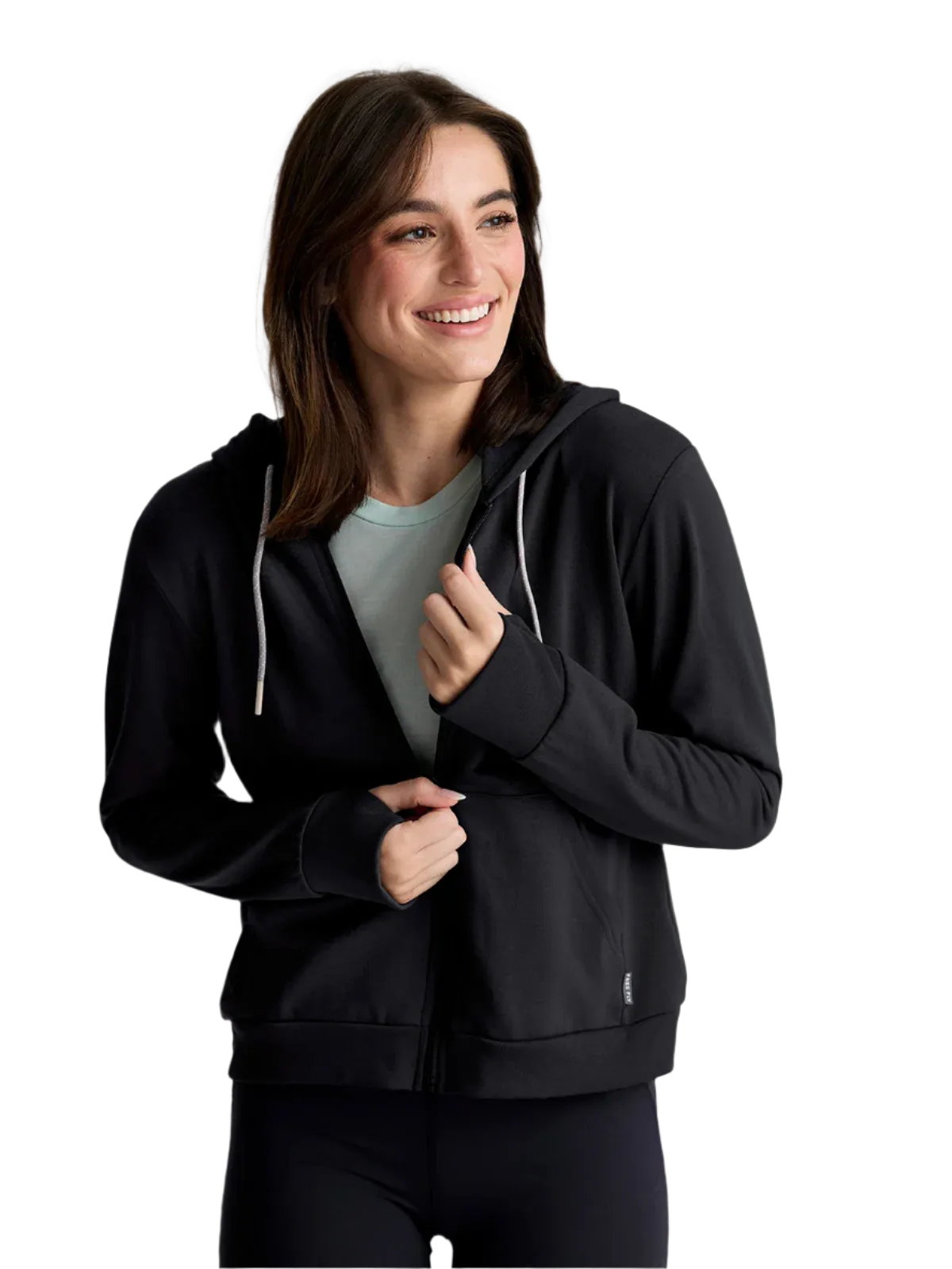 Free Fly - Women's Bamboo Lightweight Fleece Zip Hoodie