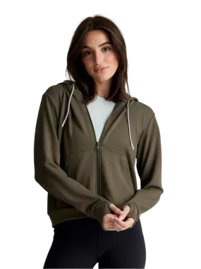 Free Fly - Women's Bamboo Lightweight Fleece Zip Hoodie