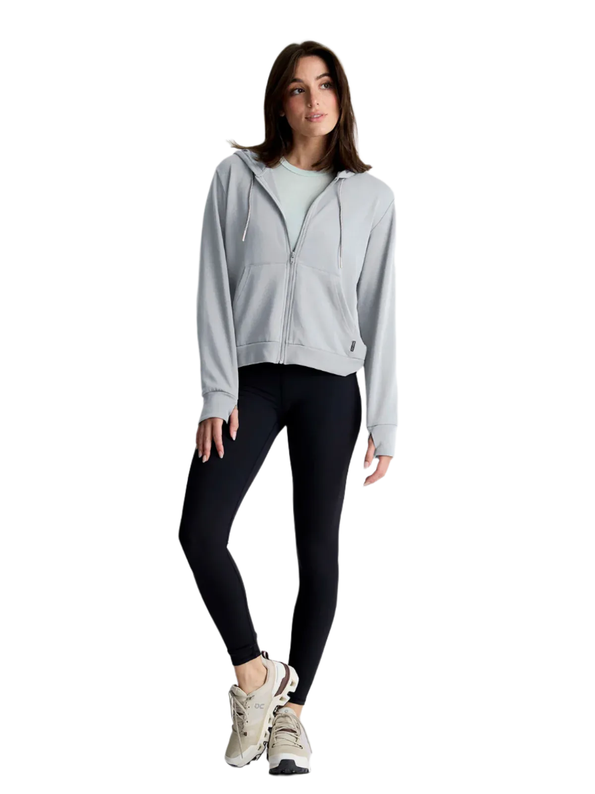 Free Fly - Women's Bamboo Lightweight Fleece Zip Hoodie