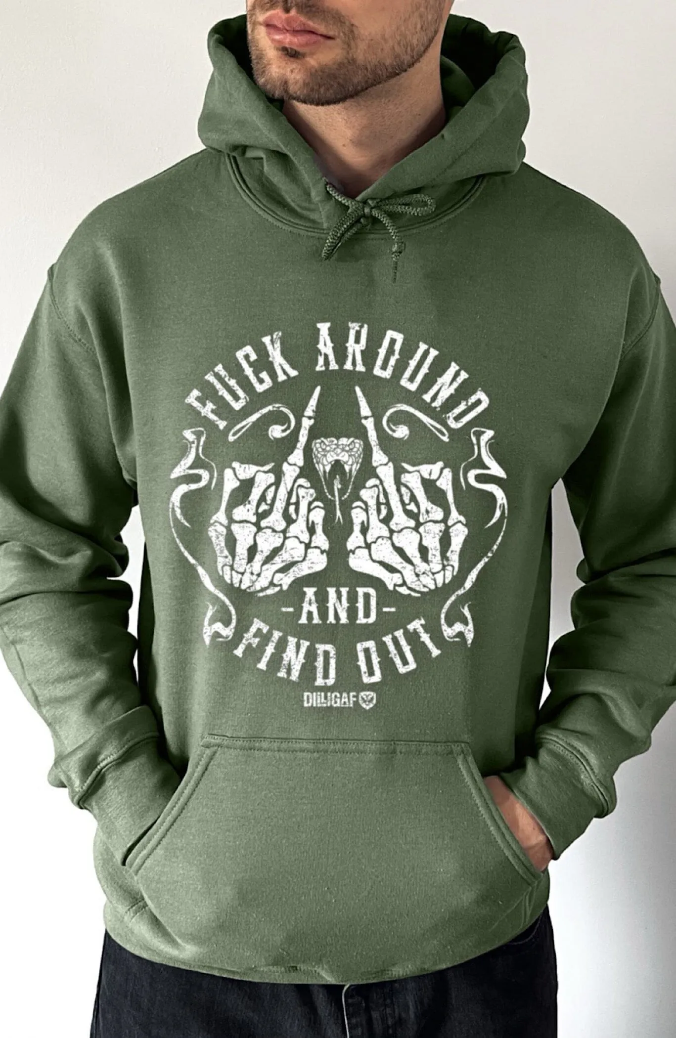 Fuck around find out Pullover Hoodie