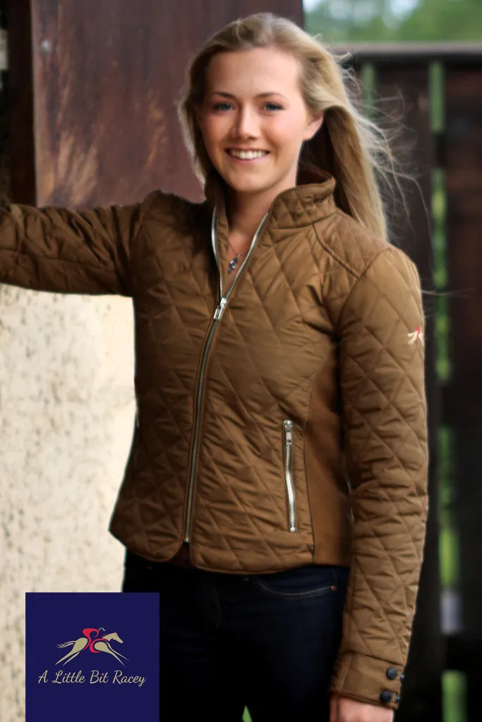 Girls Jacket Caramel - A Little Bit Racey