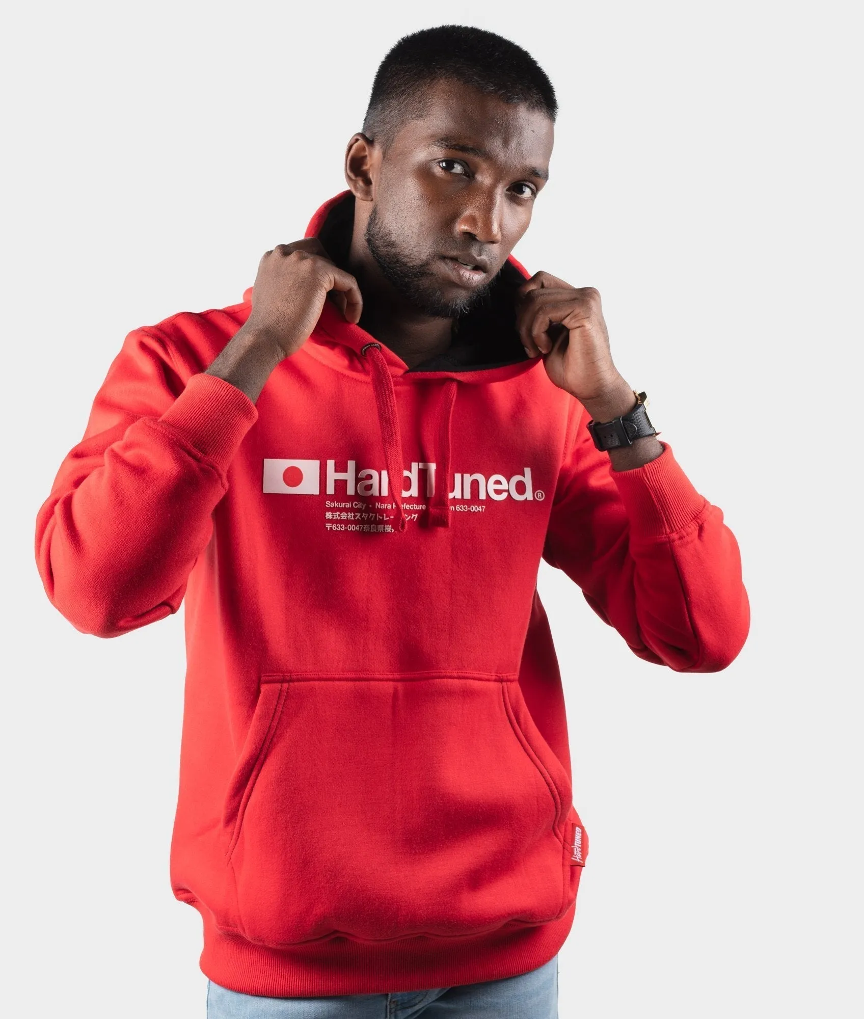 Hardtuned Essential Hoodie - Red