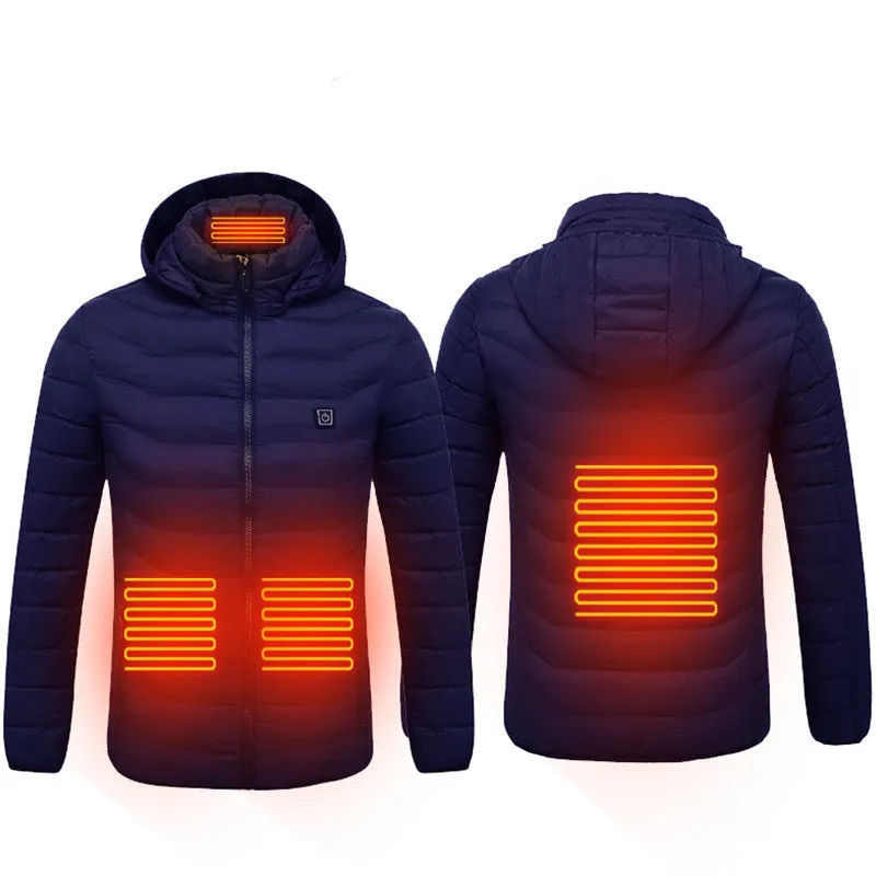 Heated Jacket with Hoodie