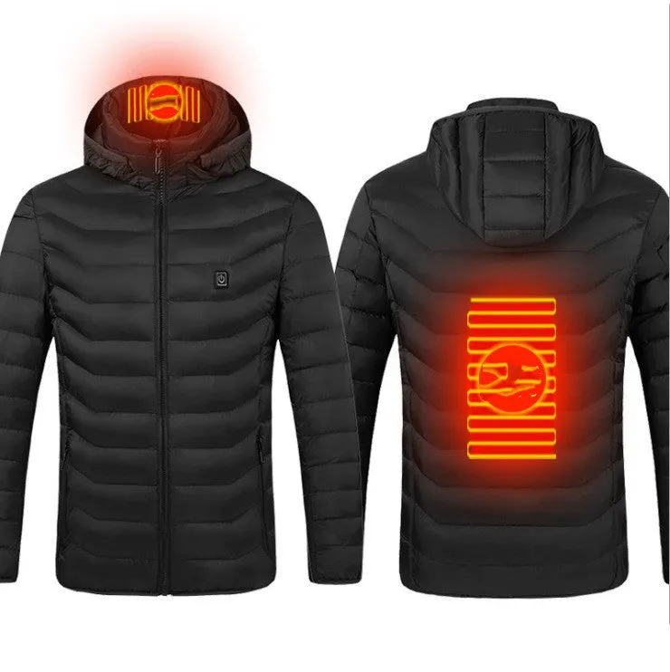 Heated Jacket with Hoodie