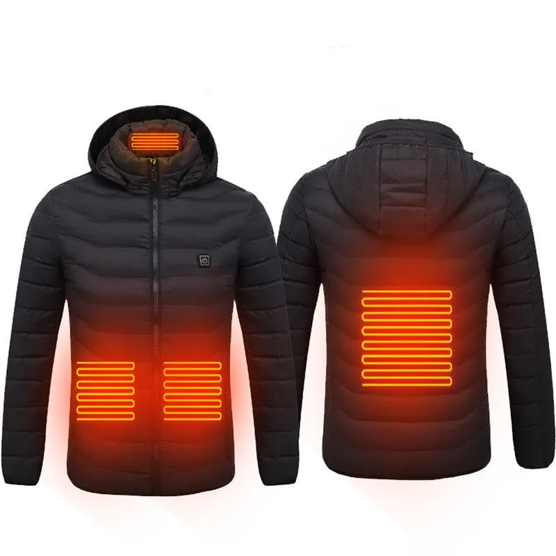 Heated Jacket with Hoodie