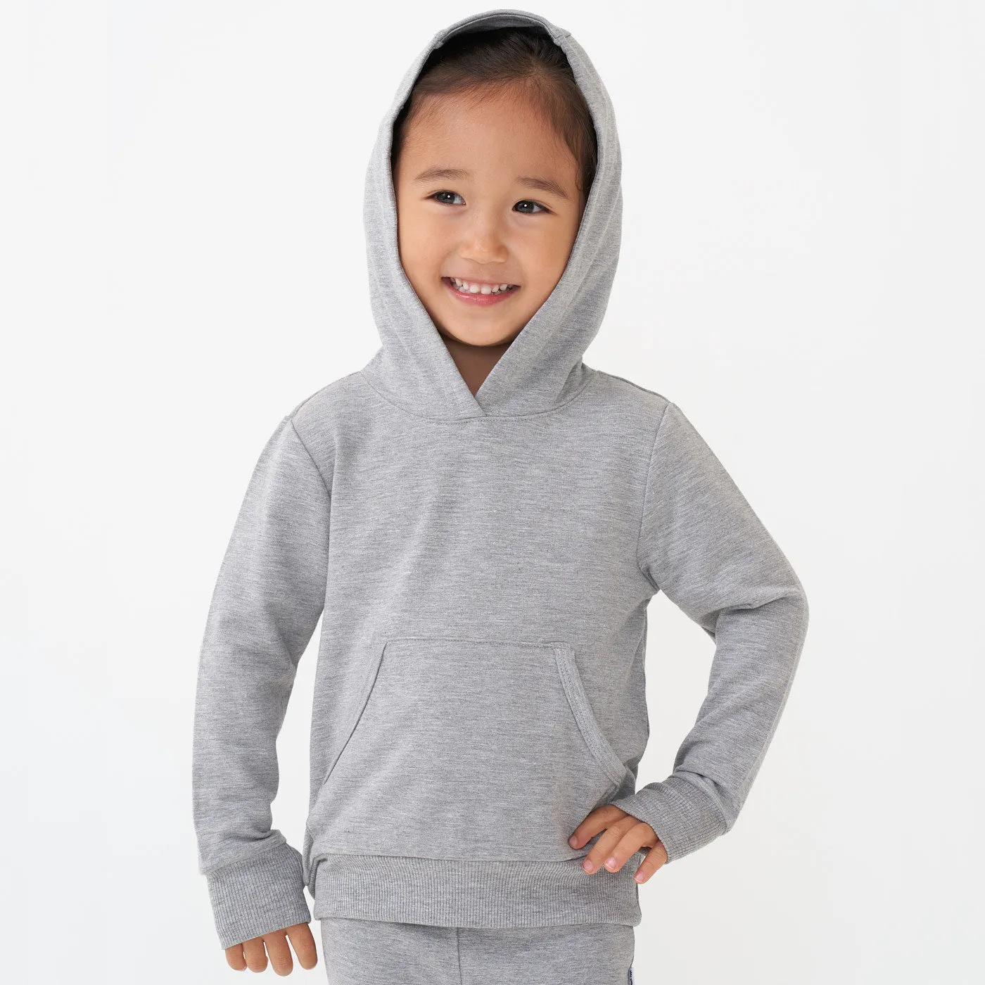 Heather Gray Pullover Hoodie