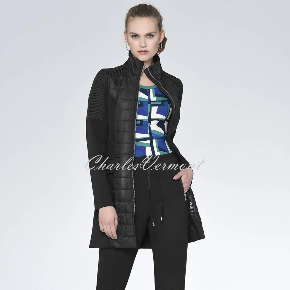 I’cona Longline Jacket – Style 67004-60012-90 (Black)