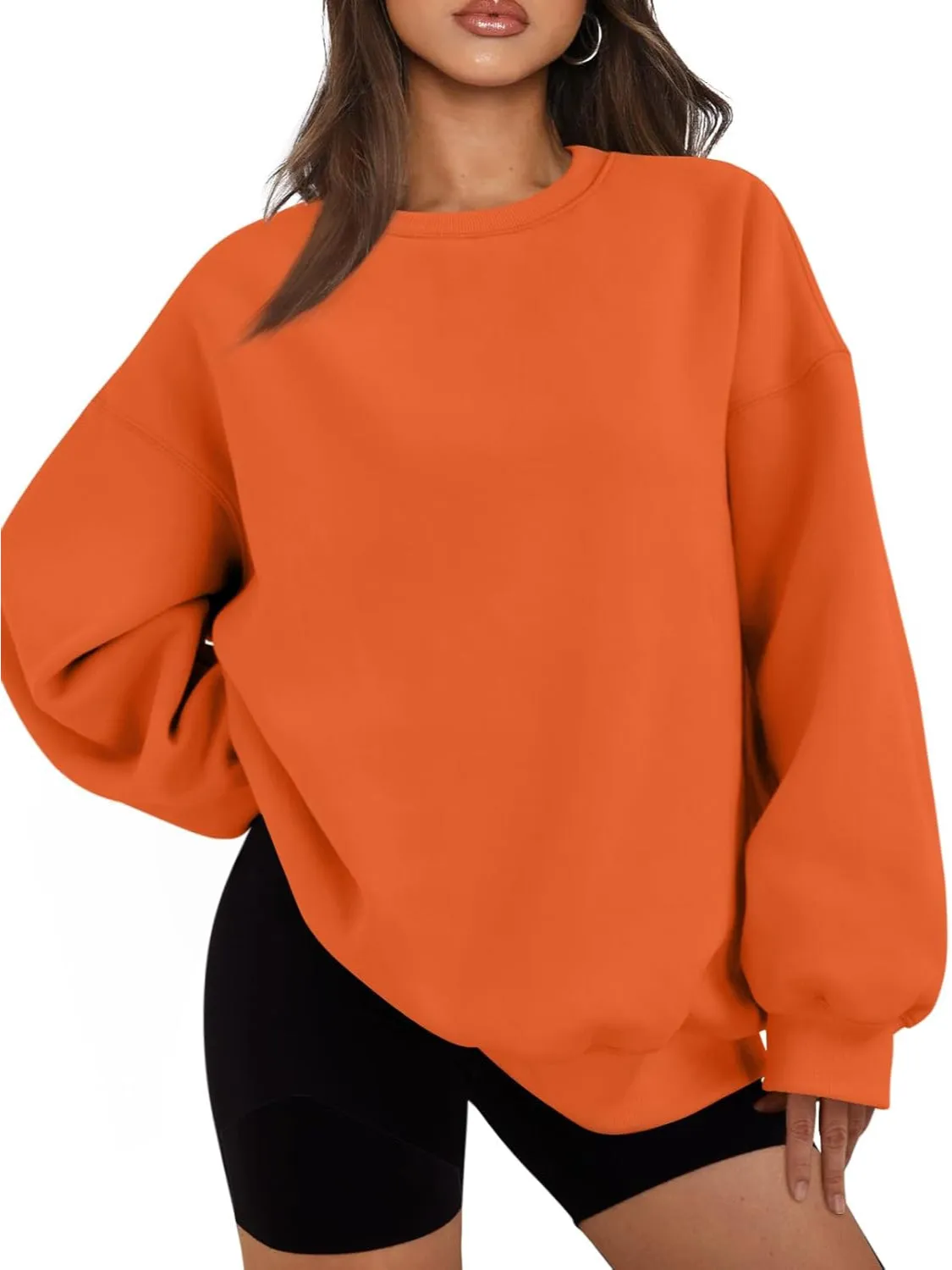 Long Sleeve Oversized Pullover Sweatshirt