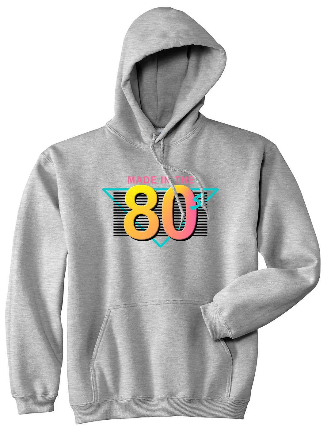 Made In The 80s Retro Mens Pullover Hoodie