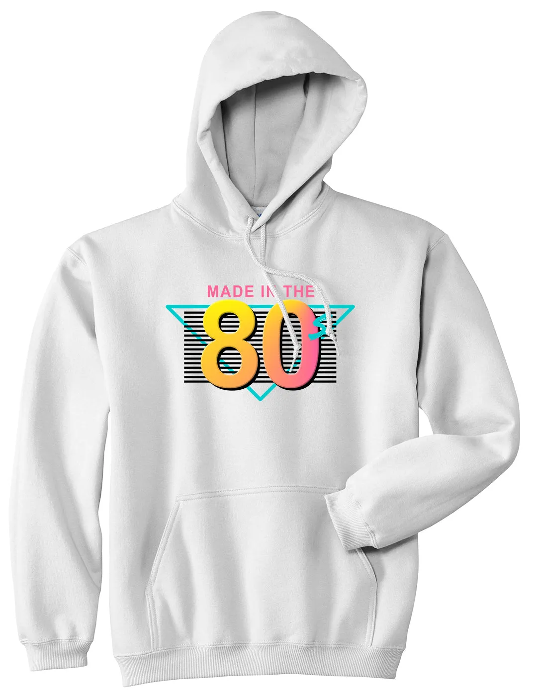 Made In The 80s Retro Mens Pullover Hoodie