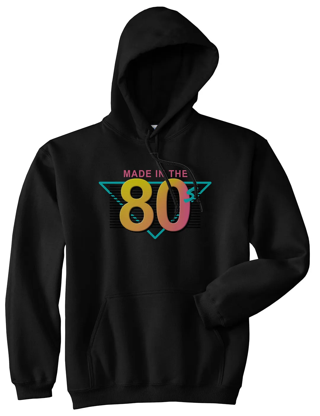 Made In The 80s Retro Mens Pullover Hoodie