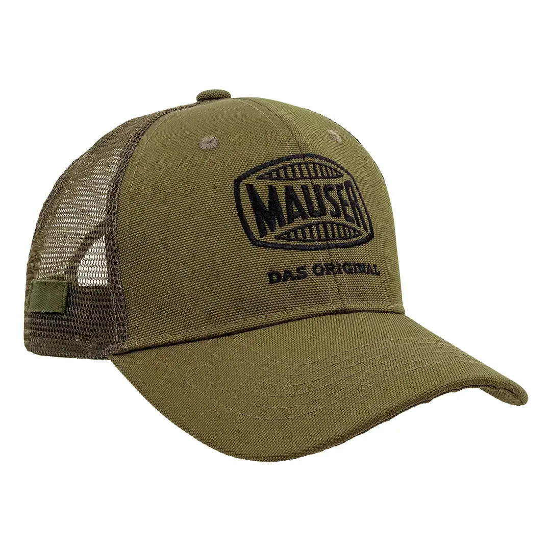 Mauser Logo Mesh Cap - Dull Olive by Mauser