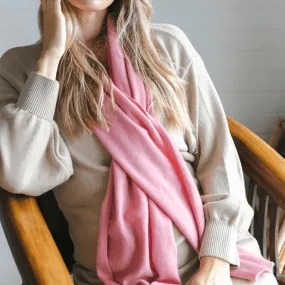 Meja Everyday Cashmere Scarf - Rose