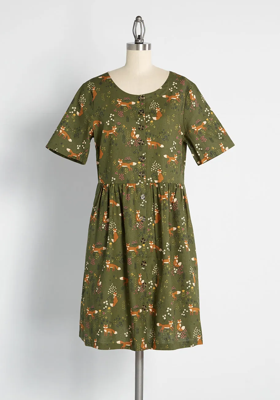 ModCloth x Princess Highway Babydoll Dress