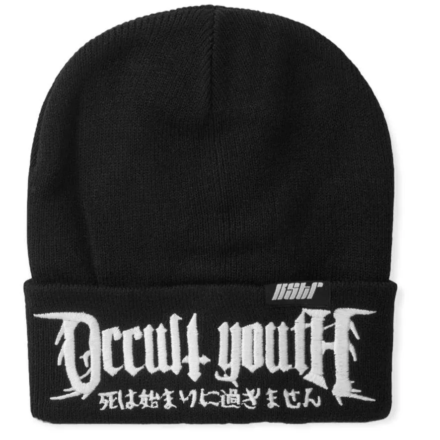 Occult Black Beanie